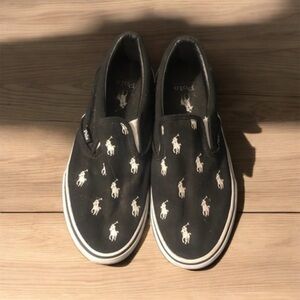 Polo Ralph Lauren “Keaton” Pony All Over Slip Ons